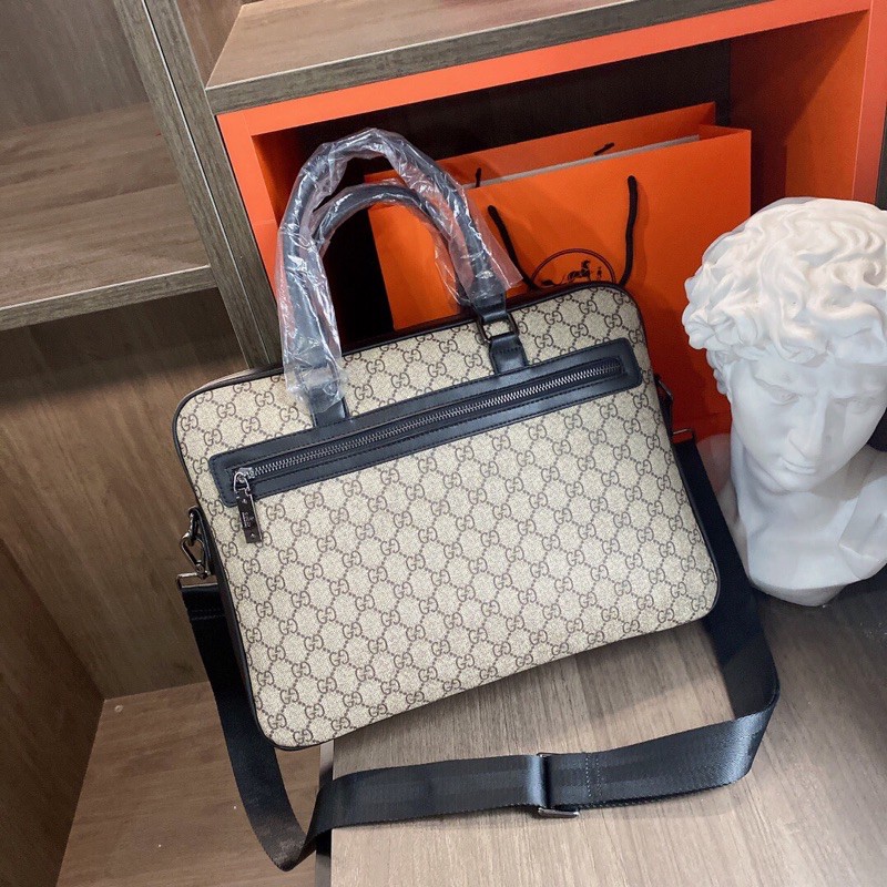 Cặp da nam công sở Gucci cao cấp chuẩn Auth - Túi đeo chéo nam Gucci new 2021