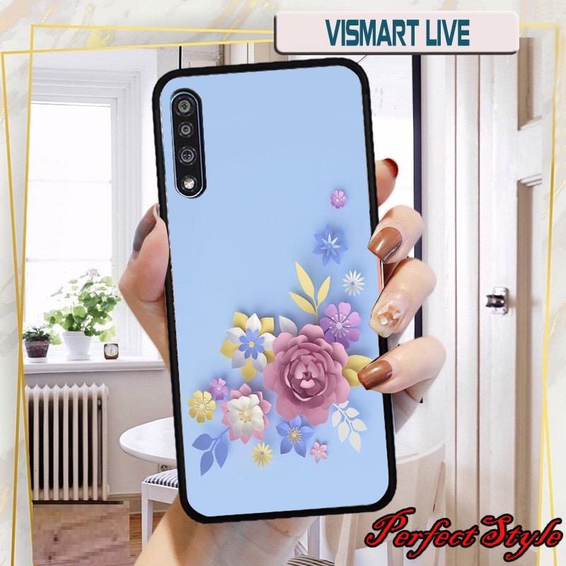 Ốp lưng phủ bóng Vsmart Live 4 / Live / Joy 3 / Active 3 / Joy 1+ / Bee 3 / Star / Joy 2+  hoạ tiết Hoa