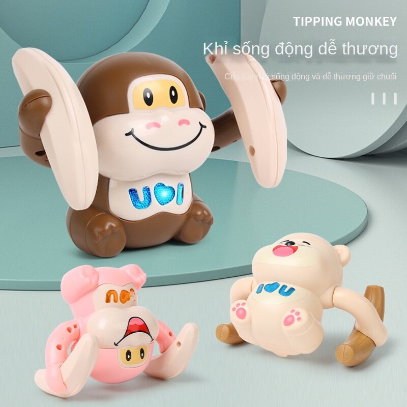 Đồ chơi hình động vật hoạt hình BORAMMY Was677 có âm thanh điều khiển bằng giọng nói