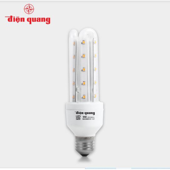 Đèn LED compact Điện Quang ĐQ LEDCP01: 9W, 14W. 20W ( WARM WHITE) ánh sáng vàng.