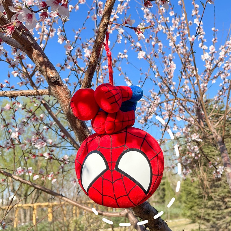 Búp Bê Người Nhện Marvel Nhồi Bông Trang Trí Xe Hơi / Nhà Cửa / Quà Tặng Cho Bé