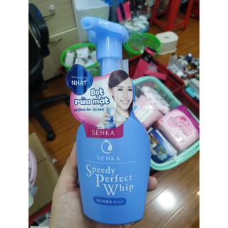 Bọt Rửa Mặt Senka Speedy Perfect Whip 150ml