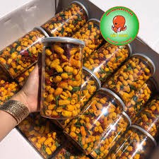 500G NUI SẤY MIX KHÔ BÒ GIÒN NGON ĐẶC BIỆT