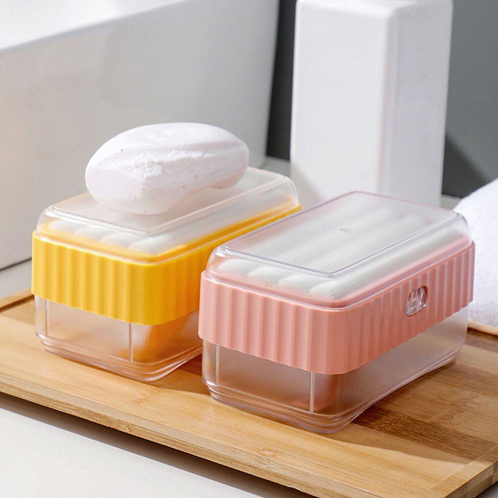 Hộp Đựng Xà Phòng Dạng Lỏng Hai Lớp Tiện Dụng Cho Nhà Bếp