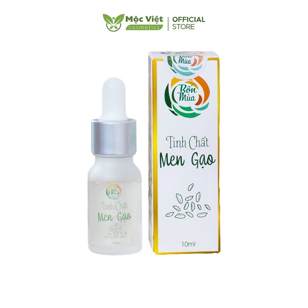 Serum Men Gạo Bốn Mùa 10ml ( 3 chai giá sỉ 90k )- Hỗ trợ cấp ẩm, mờ thâm, sáng da