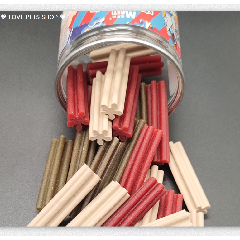 XƯƠNG GẶM CHO CHÓ SẠCH RĂNG, THƠM MIỆNG DẠNG HỘP MASTI HỘP 220GRAM - LOVE PETS SHOP