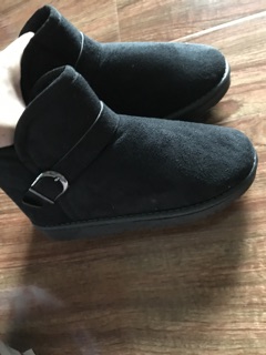 Giầy bốt da lộn