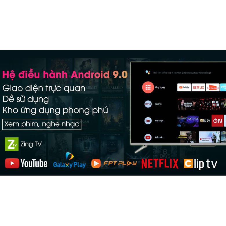 Android Tivi TCL 43 inch 43P715 moi 99.99% likenew bao hanh 3 nam