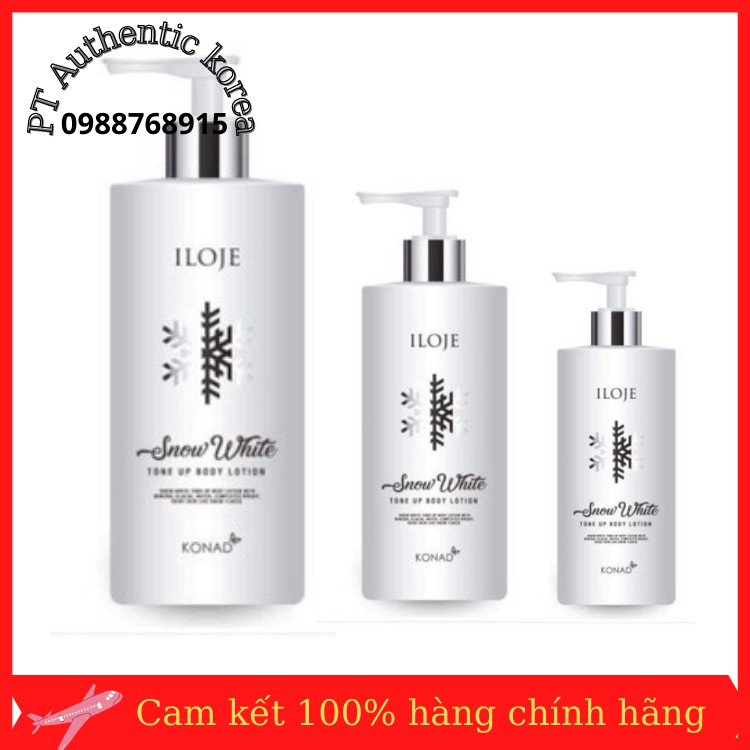 Kem dưỡng trắng body Iloje Snow White Tone Up Body Lotion Hàn Quốc.