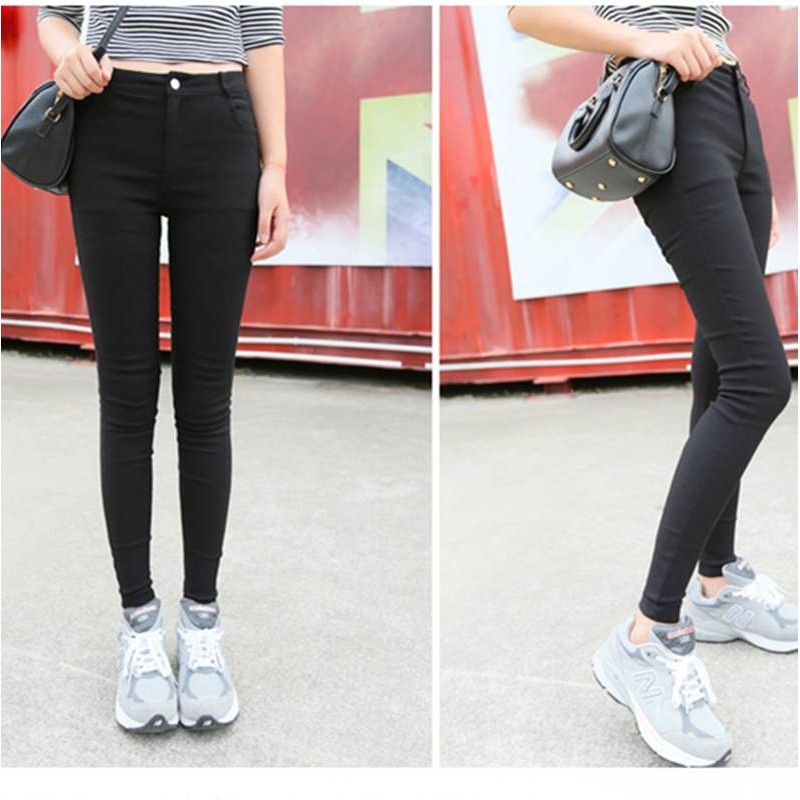 Quần Tregging Kaki Nữ Co Giãn Mạnh Lưng Cao Siêu Xinh | BigBuy360 - bigbuy360.vn