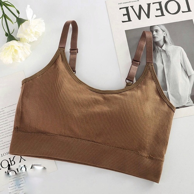 [ SIÊU XỊN] Áo Bra Gân Tăm 2 Dây Đệm Tôn Ngực (8807) | BigBuy360 - bigbuy360.vn