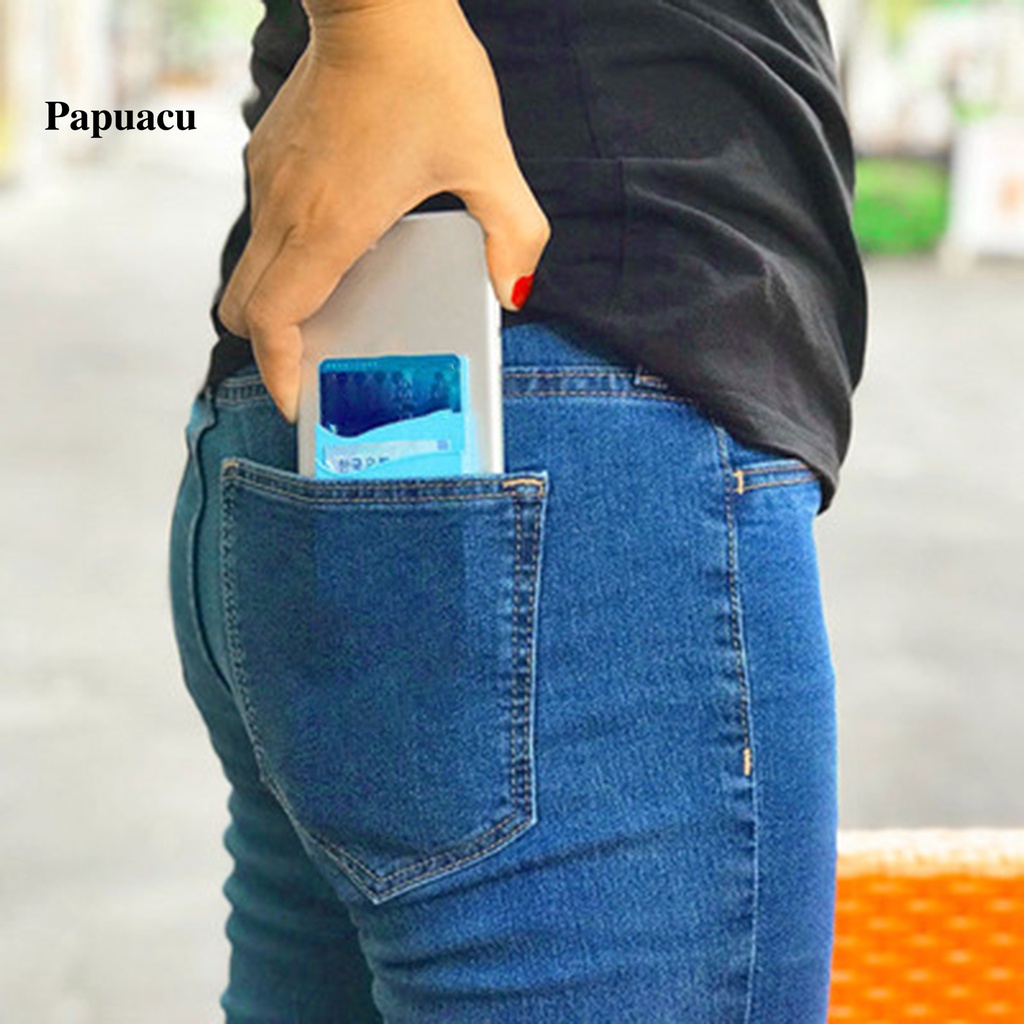 Set 2 Miếng Dán Silicon Hai Lớp Giữ Thẻ Gắn Sau Điện Thoại Tiết Kiệm Không Gian