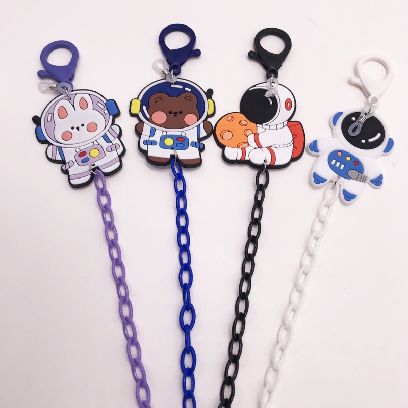 Dây đeo mắt kính chống thất lạc hình phi hành gia thời trang