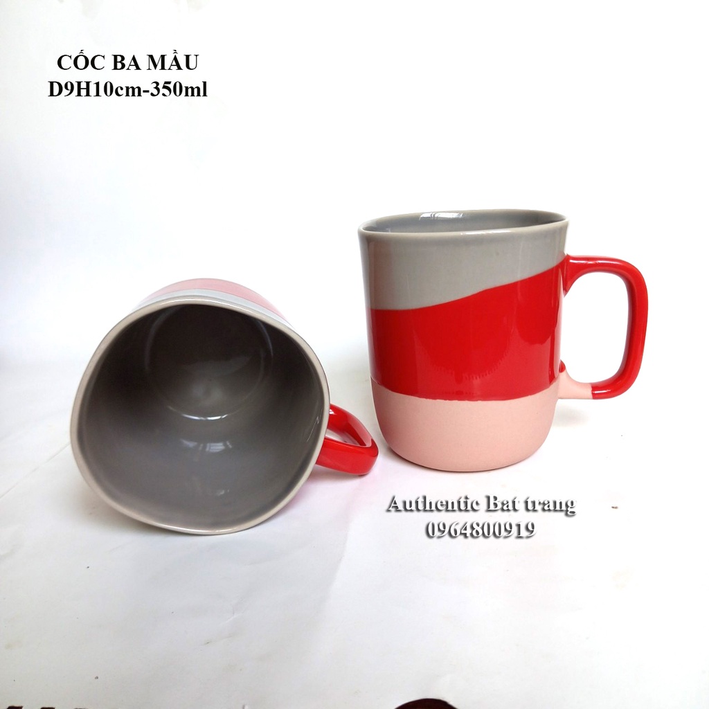 "ĐỘC ĐÁO" CỐC UỐNG TRÀ, CÀ PHÊ PHONG CÁCH CHÂU ÂU- SIÊU ĐẸP & SANG TRỌNG. Gốm sứ Authentic Bat trang chuyên cốc xuất Âu