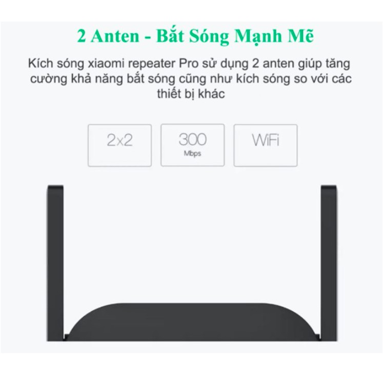 Xiaomi Kích sóng wifi,Mở rộng sóng Wifi, Tăng cường mạng Wifi -R03- Mi WiFi Repeater Pro - Mi WiFi Range Extender Pro | BigBuy360 - bigbuy360.vn