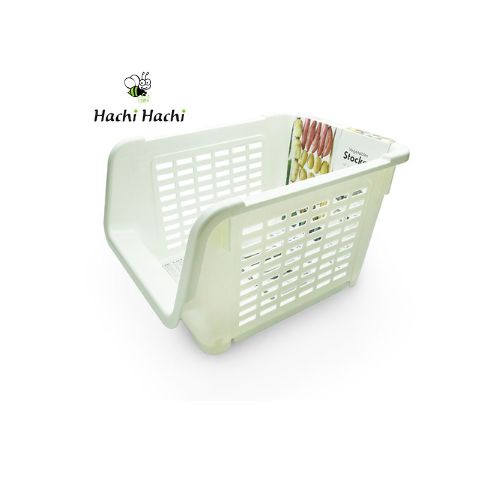 Khay nhựa đựng củ quả Pearl Metal 23.5 x 32cm (Chịu tối đa 10kg) - Hachi Hachi Japan Shop