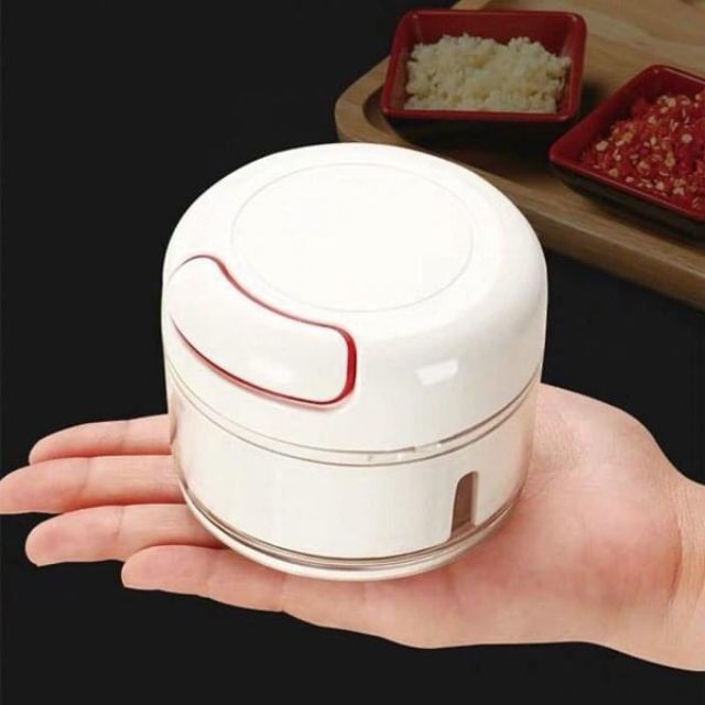 Hộp nghiền tỏi gừng hành dây rút mini FOOD CHOPPER