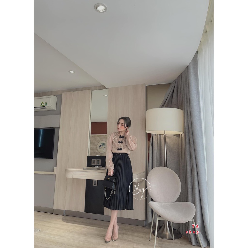 chân váy xếp ly đai xích shop sun soc | BigBuy360 - bigbuy360.vn
