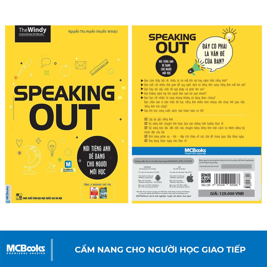 Sách - Speaking Out - Nói Tiếng Anh Dễ Dàng Cho Người Mới Học - Học Kèm App Online #6