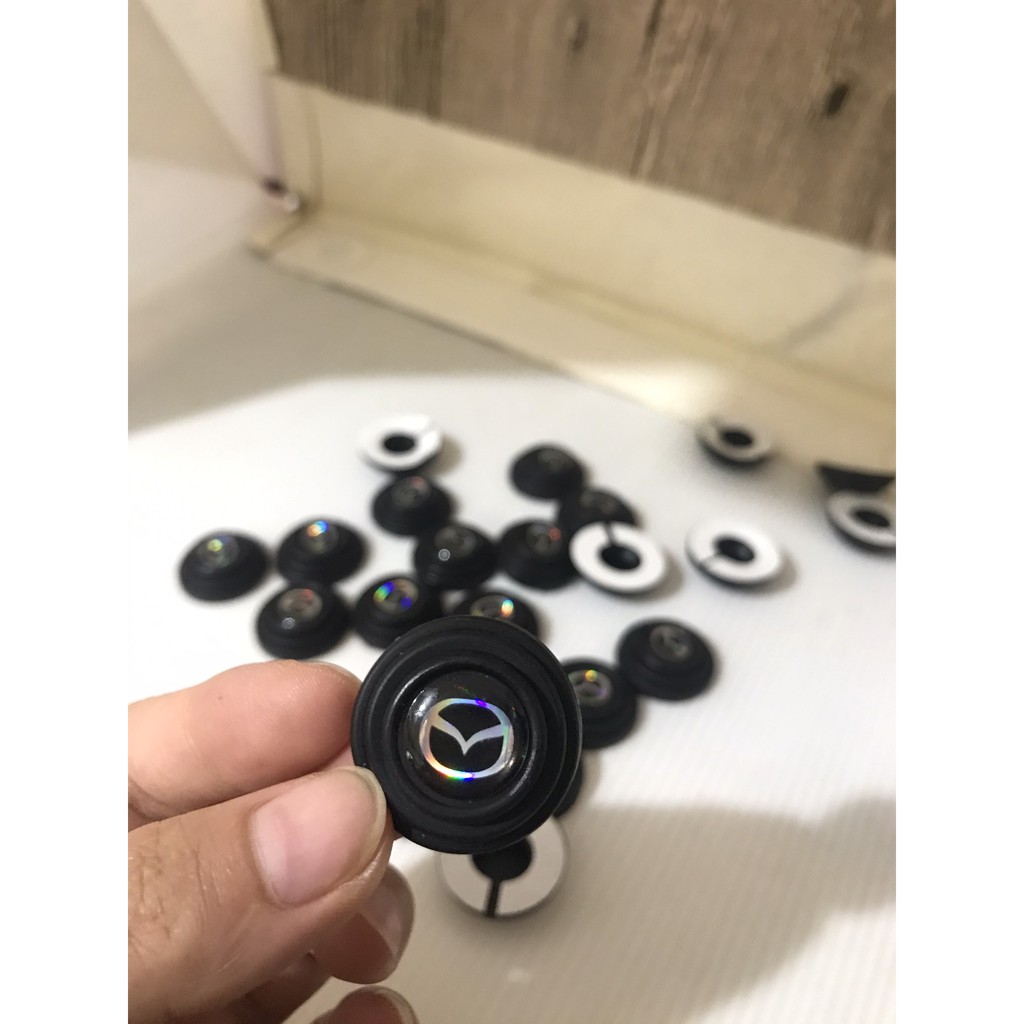 Núm Cao su giảm chấn , chống va đập cửa xe Ô tô theo Logo xe