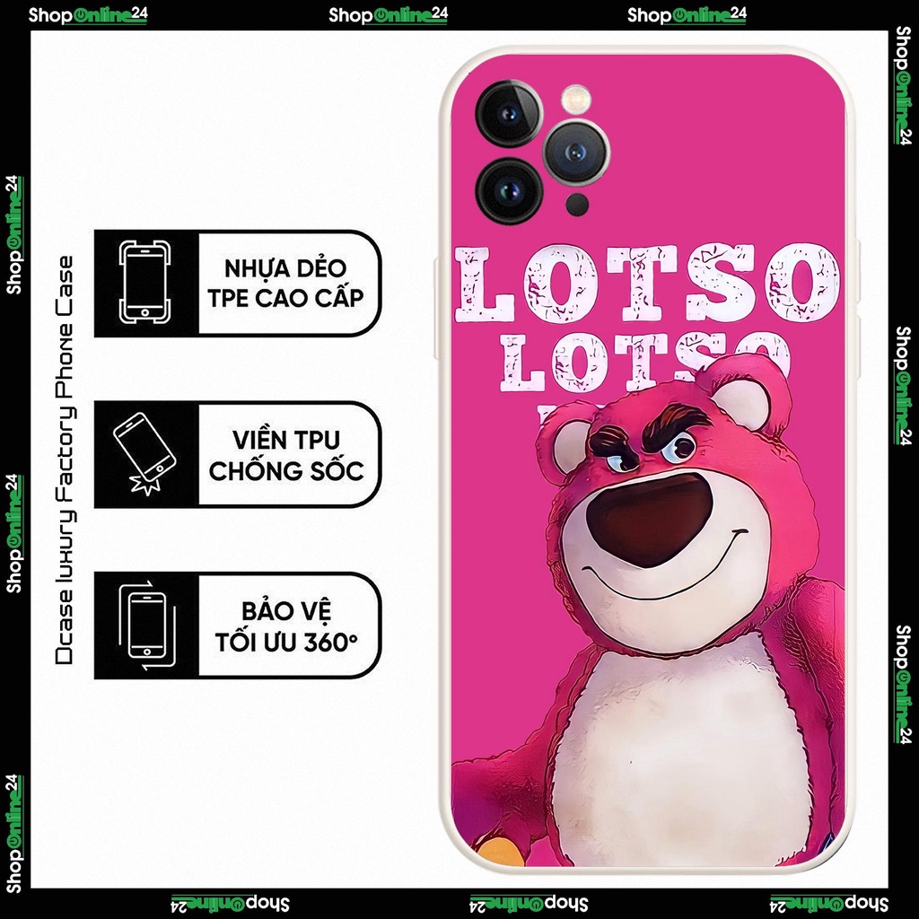 Ốp Lưng viền vuông kem T129