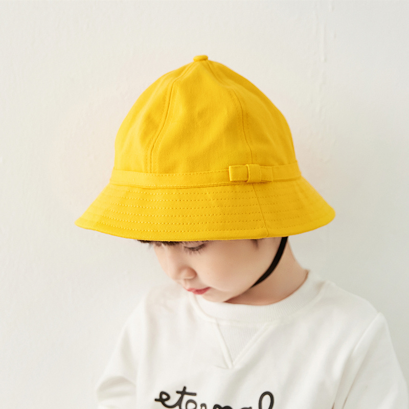 Nón Tai Bèo Màu Vàng Phong Cách maruko Nhật Bản Dễ Thương Cho Bé Gái