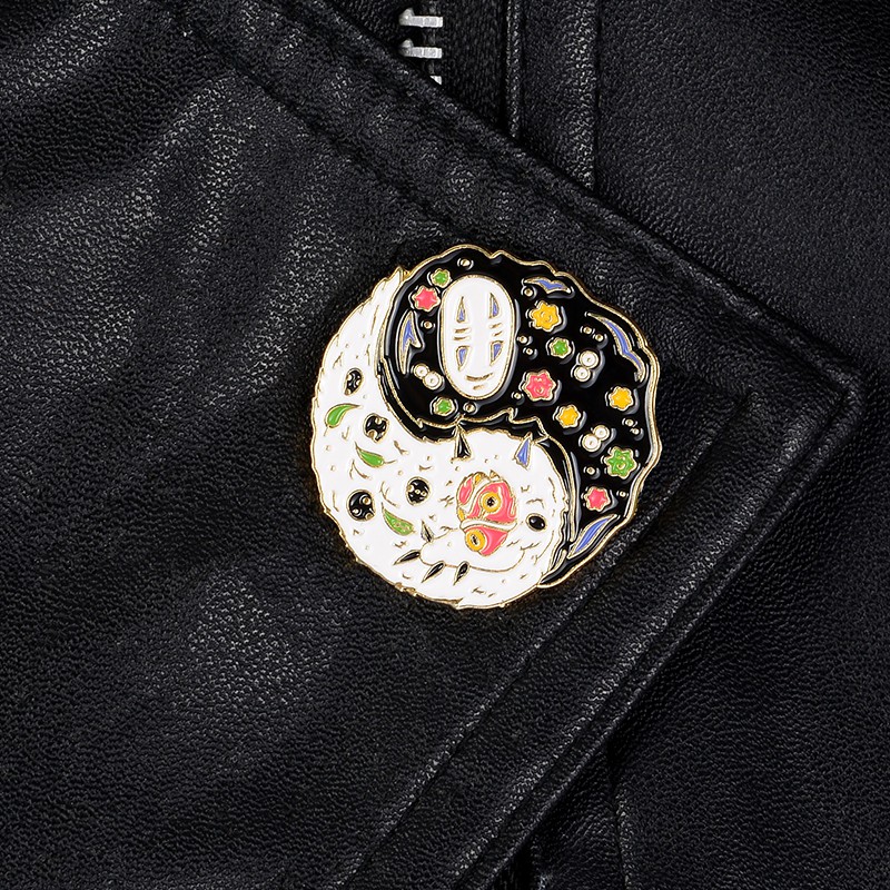 Ghim Cài Áo QIHE JEWELRY Hình Vô Diện Dễ Thương