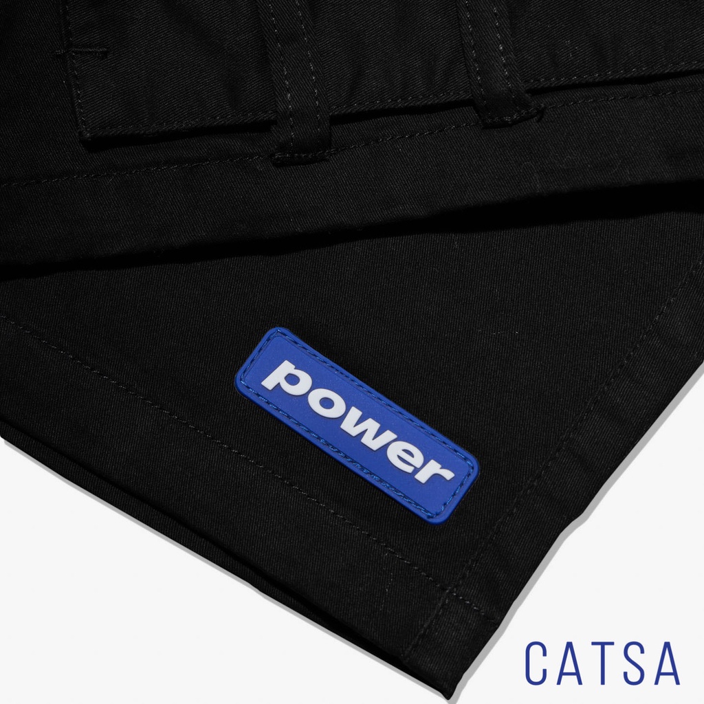 Quần short kaki kem nam POWER phong cách Hàn Quốc, năng động thoải mái CATSA QSK090