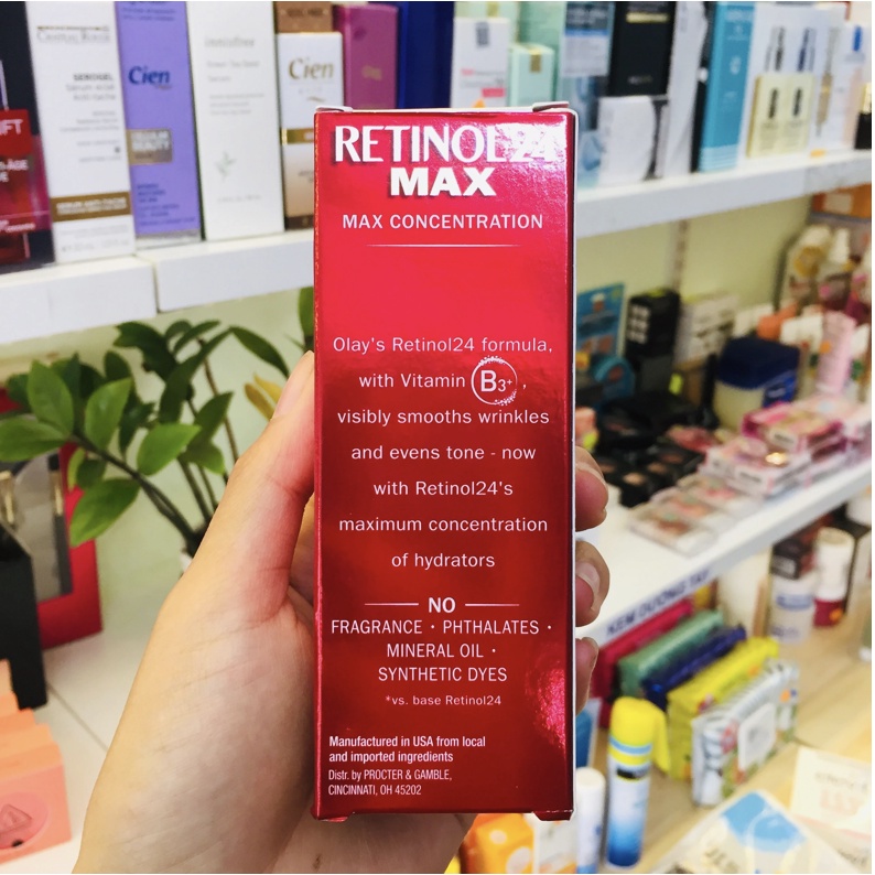 Tinh Chất Dưỡng Da Chống Lão Hoá Olay Regenerist RETINOL 24 Night Serum (40ml)