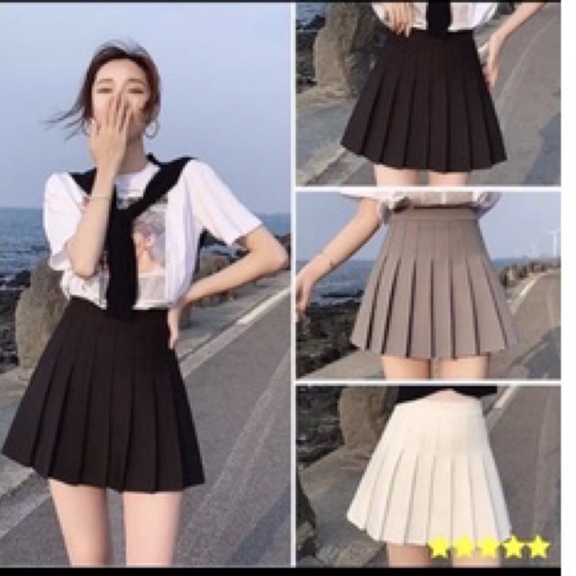 Pass chân váy tennis xếp li size S new99%