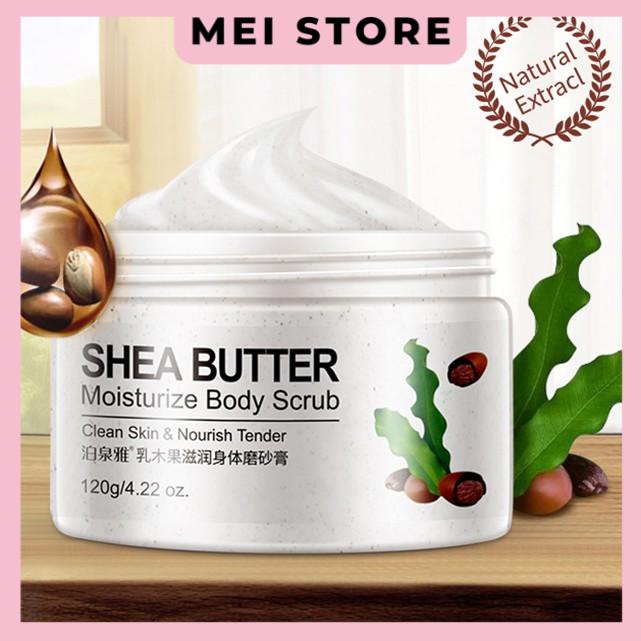 Tẩy Tế Bào Chết BIOAQUA Hạnh Nhân, Bơ Hạt Mỡ, Dưa Leo Cho Mặt Và Toàn Thân 120g