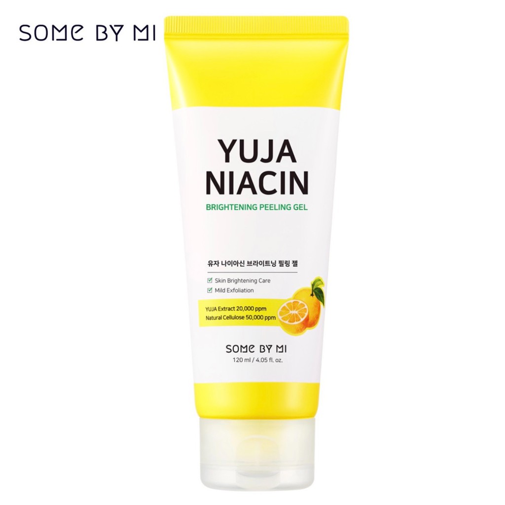 Gel Tẩy Da Chết Some By Mi Dịu Nhẹ Làm Sáng Da 120ml Yuja Niacin Brightening Peeling Gel Chính Hãng