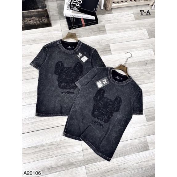 Áo Phông Nam Chữ Thêu Cao Cấp - Áo Phông Nam LifeWork Loang Chất Siêu Đẹp