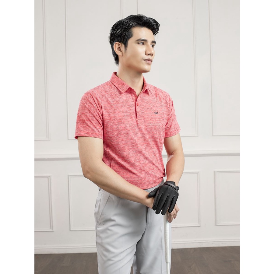 Áo polo nam Aristino  cao cấp thấm hút mồ hôi chống  tia UV APSG12S1