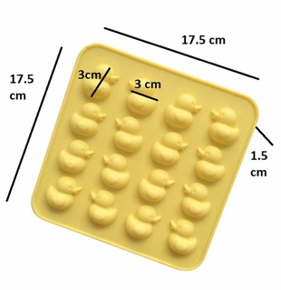 Khuôn silicon 16 con vịt