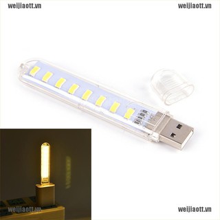Đèn led usb mini 8 bóng tiện lợi