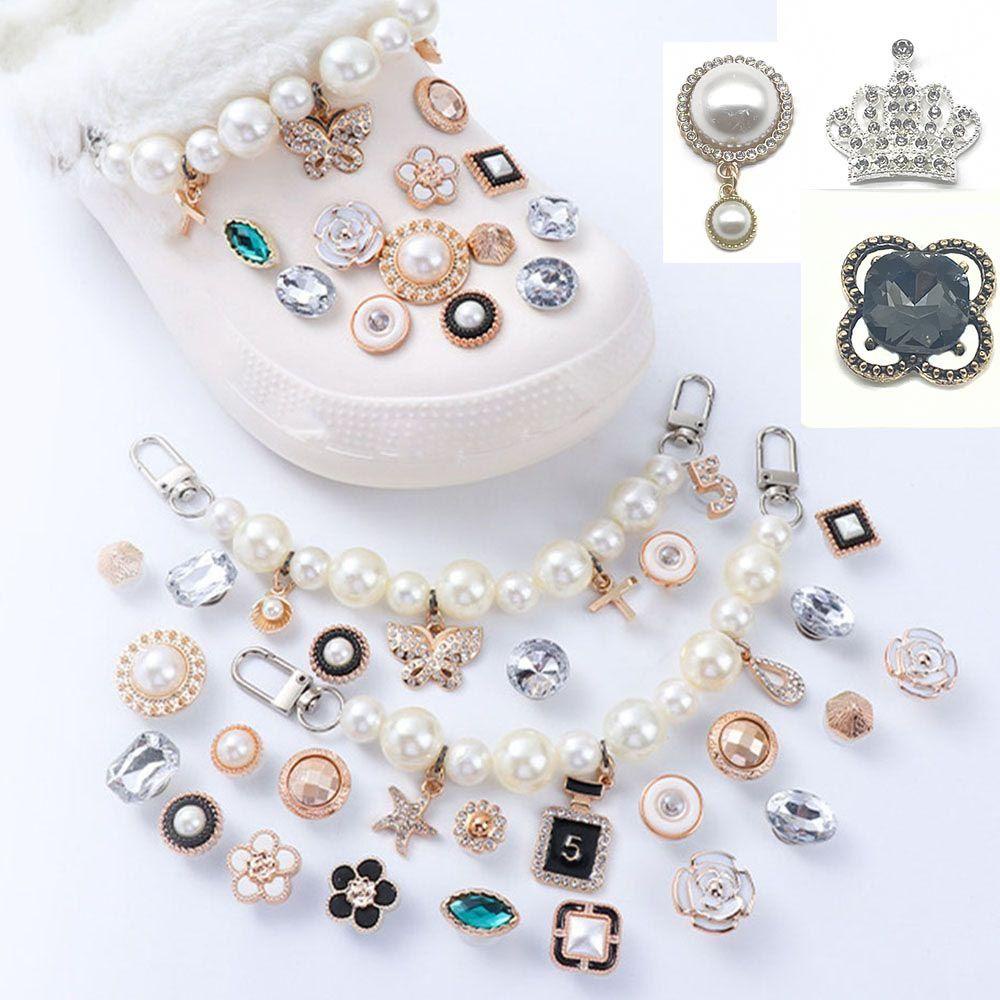 Rowans Kẹp Giày Lấp Lánh Cho Nữ|Phụ Kiện Trang Trí Giày Dép &amp; Giày Cao Gót Charms