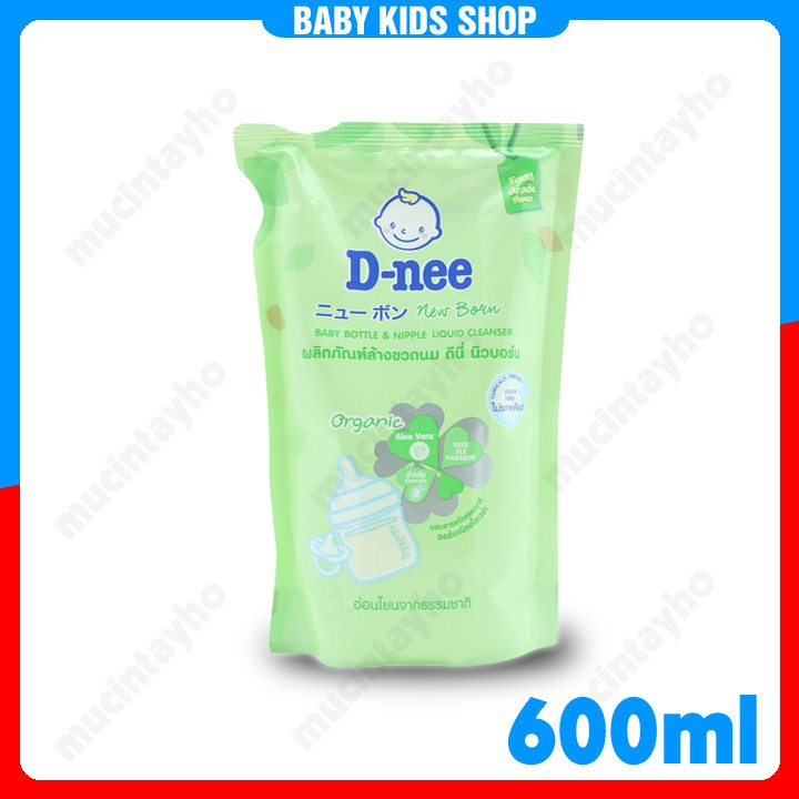 Nước rửa bình sữa Dnee Organic  Thái Lan