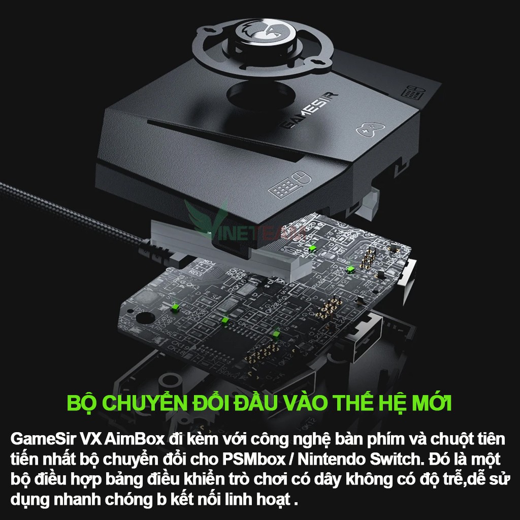 GameSir VX AimBox bộ chuyển đổi bàn phím chuột cho Nintendo Switch/PS5 PS4/Xbox Dòng X/XBOX One Xgamingstore