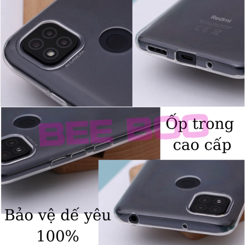 📛HOT📛 Ốp lưng Redmi 9C, Redmi 9T - Dẻo Trong- lâu ố vàng-Thiết kế bảo vệ Camera không bị trầy xước-Chất liệu TPU cao c