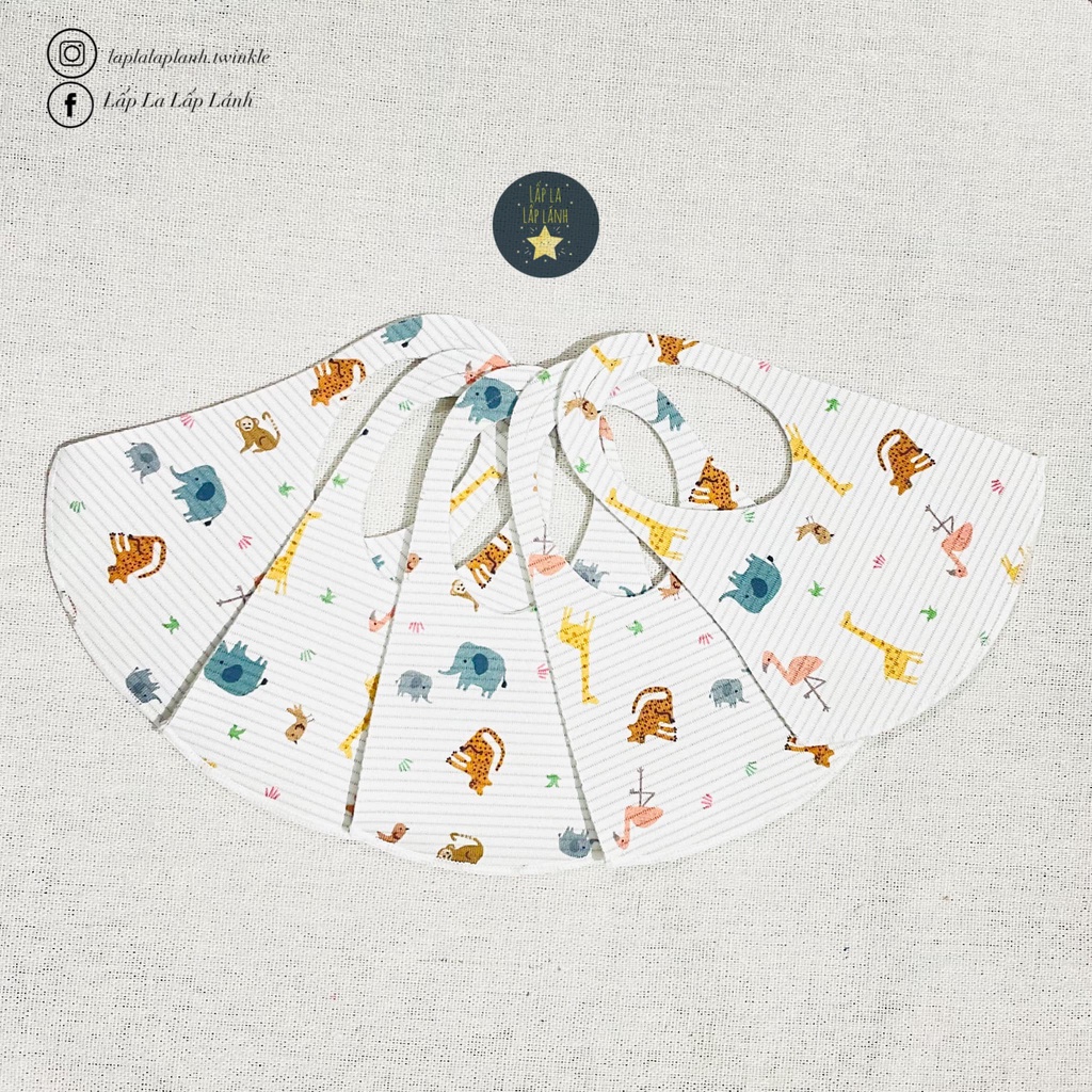 Khẩu trang vải Bebenuvo kháng khuẩn cho bé #madeinKorea