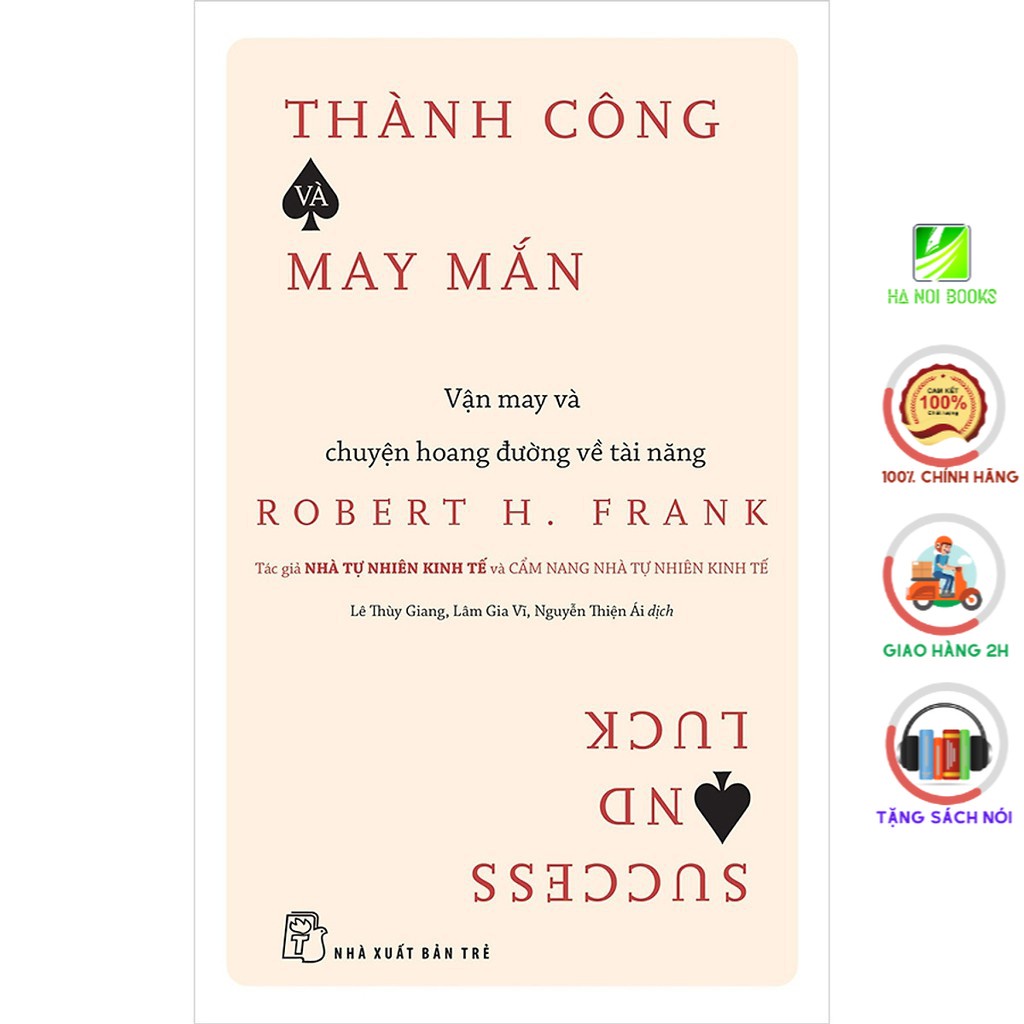 Sách - Thành công và may mắn - NXB Trẻ
