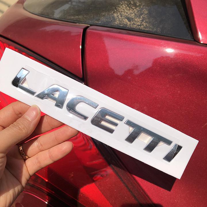 Tem Logo Chữ Lacetti