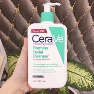 [Phân Loại] Sữa rửa mặt Cerave Foaming Facial Cleanser