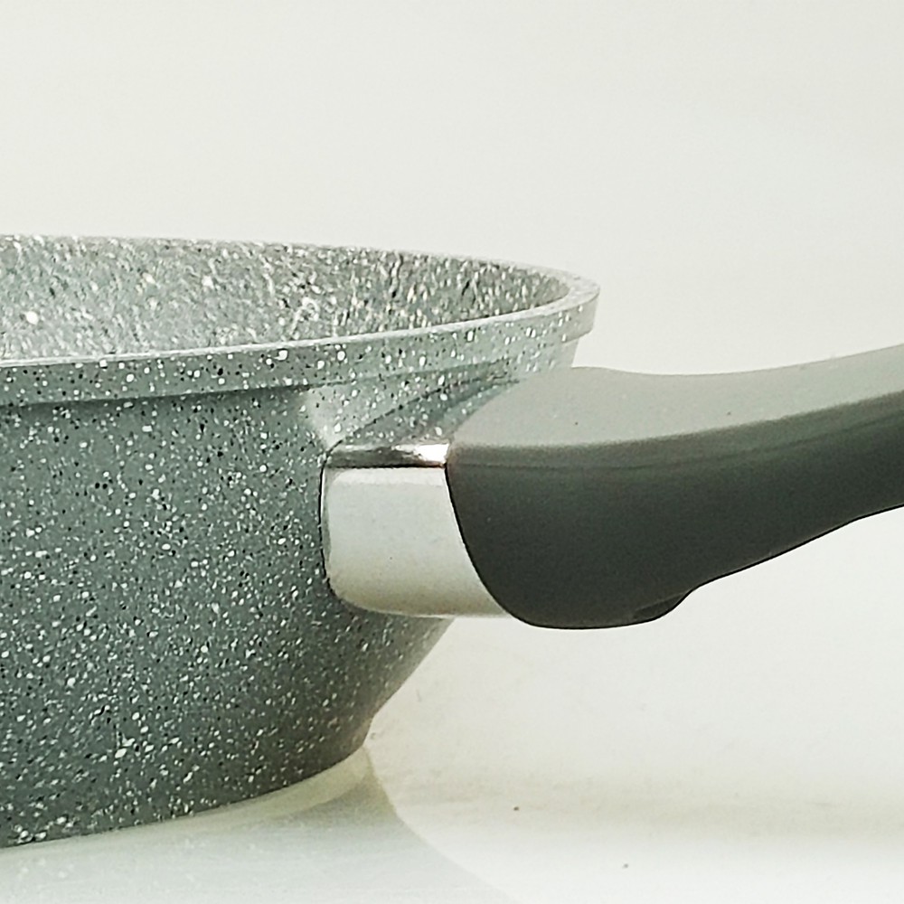 Chảo Vân Đá Từ Chống Dính Sâu Lòng Green Cook GCP02 26 cm