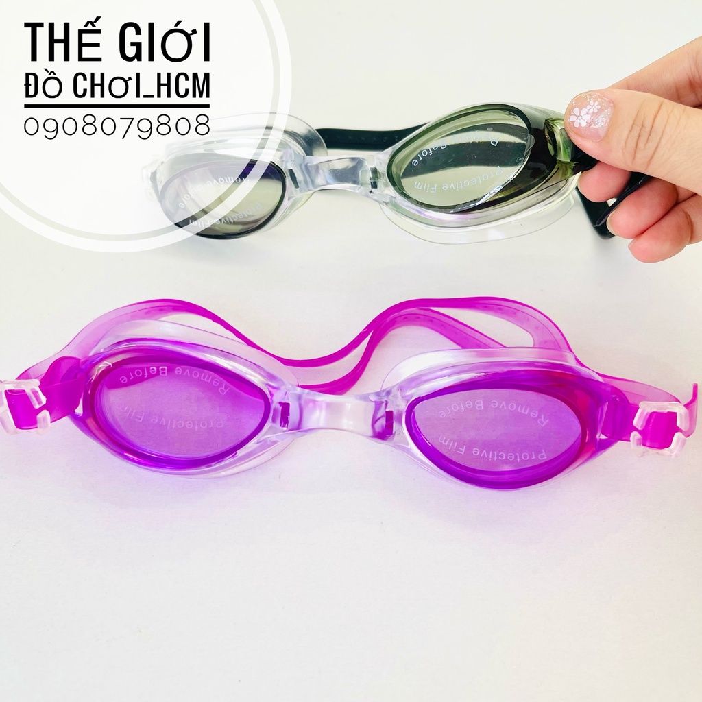 [HOT-HÈ ĐÃ VỀ] Kính bơi trẻ em, kính bơi chống nước màu sắc đáng yêu cho bé trai bé gái khi bơi