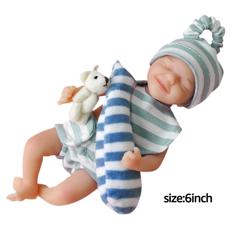 Đồ trang trí Cơ Thể Búp Bê 6 Inch Sống Động Như Thật Dành Cho Trẻ Em