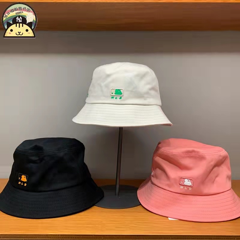 Mũ Bucket Unisex Màu Trơn Thêu Hình Hổ Thời Trang Đi Biển Mùa Hè