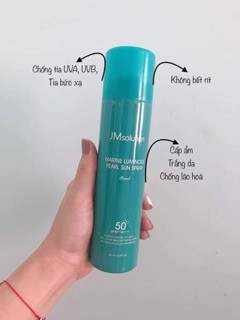 Kem Chống Nắng Dạng Xịt JM Solution