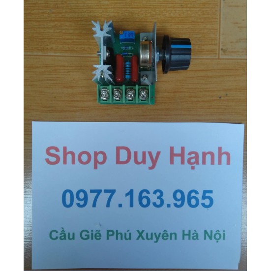 Nút vặn - Triết áp 220V - 2000W